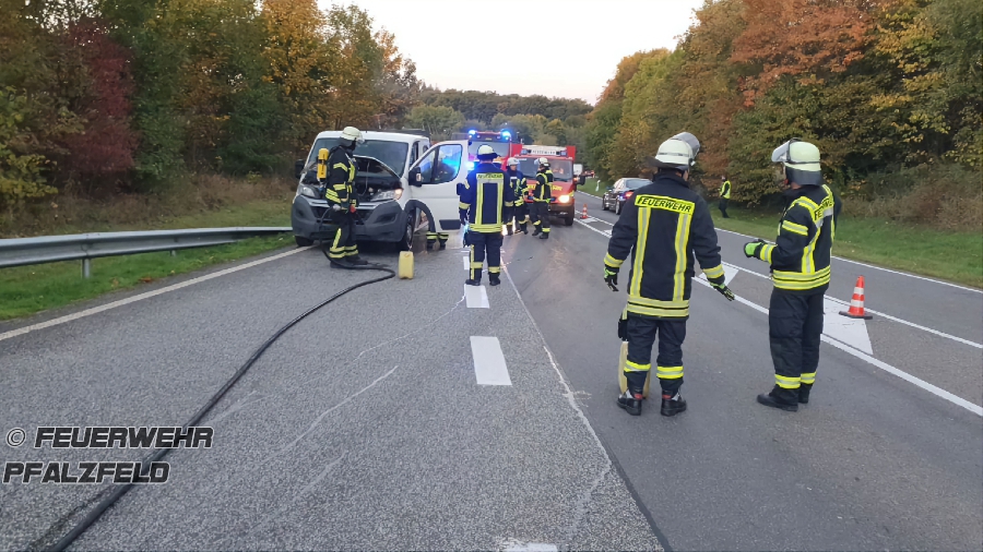 Fahrzeugbrand Fahrzeugbrand